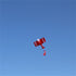 Free Shipping New High Quality 3D Single Line Red Plane Kite Sports Beach With Handle and String Easy to Fly Factory Outlet