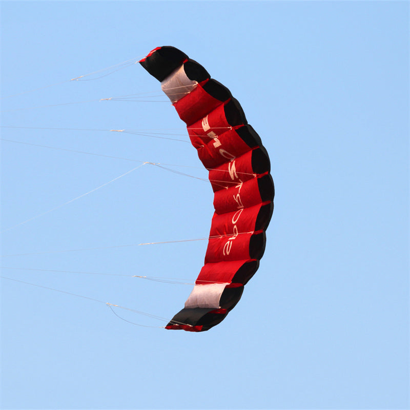 Free Shipping Outdoor Fun Sports New Parafoil 1.8m Dual Line Power Kites /Stunt Kite Good Flying Factory Outlet