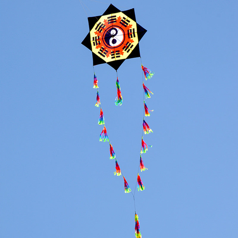 free shipping new gossip kite fly for outdoor toys parachute kites for adults electric shocker snake coil spinnaker balloons