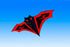 free shipping bat kite flying set toys for children kite reel nylon kite factory windsurf animal kite factory professional kite