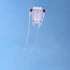 free shipping large soft kite fly white trilobites kite windsock weifang big kite wheel for adults outdoor sport kevlar octopus