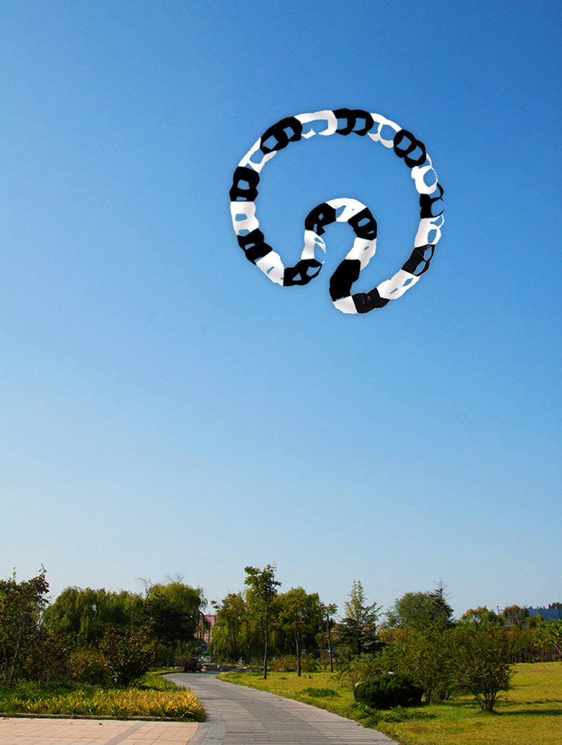 Free Shipping Snake Kite Spinning Line Laundry Soft Inflatable Kite Outdoor Hanging Best 30D Ripstop Nylon Fabric with Bag