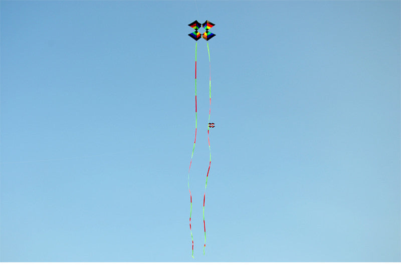 free shipping new 3d kite flying outdoor fun toys adults kite pump kevlar line large beach kite string reel parachute nylon kite