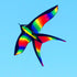 free shipping rainbow bird kite for kids kite nylon toys flying kites children kite line weifang large kite factory ikite store