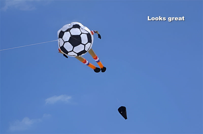 free shipping football kite large soft kites flying for adults nylon kites windsocks kitesurf equipment outdoor games Puppy