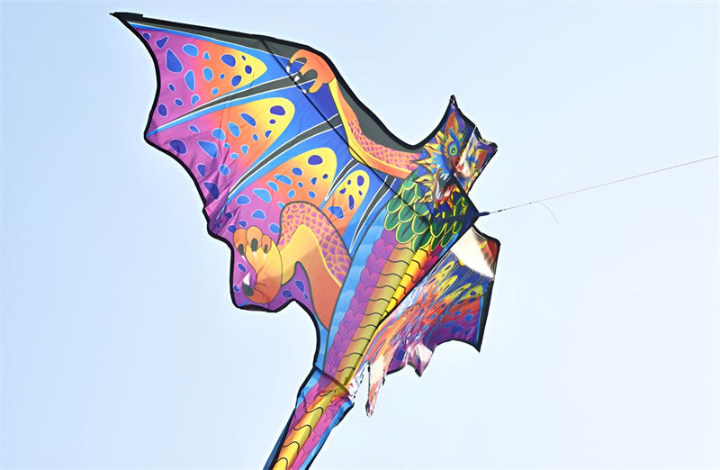 free shipping 3d dragon kite for kids kite nylon toys fly kites children kite line weifang bird kite factory ikite eagle