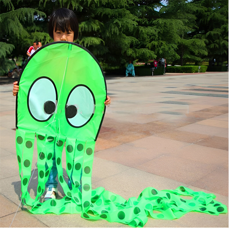 free shipping large octopus kite for adults kites toys sports kites children kite string line animated kites bird kite buggy bar