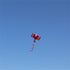 Free Shipping New High Quality 3D Single Line Red Plane Kite Sports Beach With Handle and String Easy to Fly Factory Outlet
