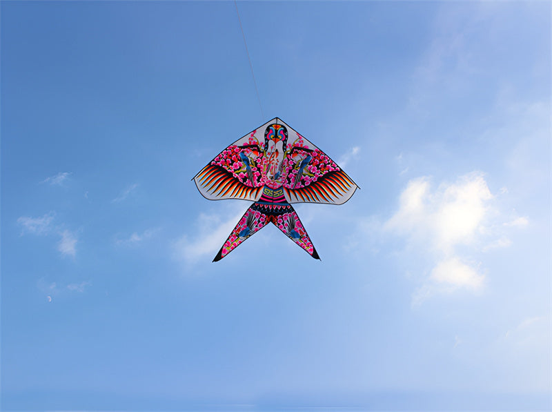 free shipping large swallow kite flying toys wheel chinese traditional kite nylon fabric ripstop kids kite weifang kite factory