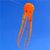 free shipping 8m large octopus kites adults kite flying reel ripstop nylon fabric kevlar line paragliding weifang kite koi carp