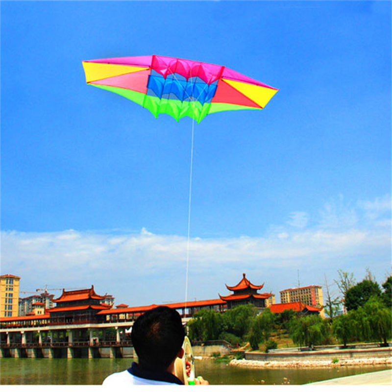 free shipping radar kite fly for kids outdoor toys parachute kites for adults kite line moscas better eagle kites reel factory