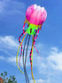 free shipping jellyfish kite flying soft kite reel for adults kites walk in sky octopus kites trilobites kites professional kite