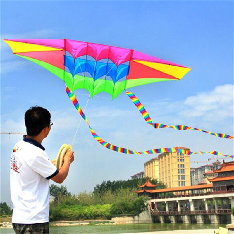 free shipping radar kite fly for kids outdoor toys parachute kites for adults kite line moscas better eagle kites reel factory