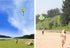 free shipping large smiling face kites children kites reel toys flying outdoor ripstop nylon kite for adults toys parachute cerf