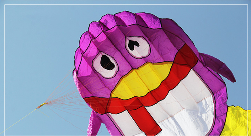 free shipping penguin kites flying toys for children kites new cartoon kites factory inflatable kite windsurf sail dragon wind