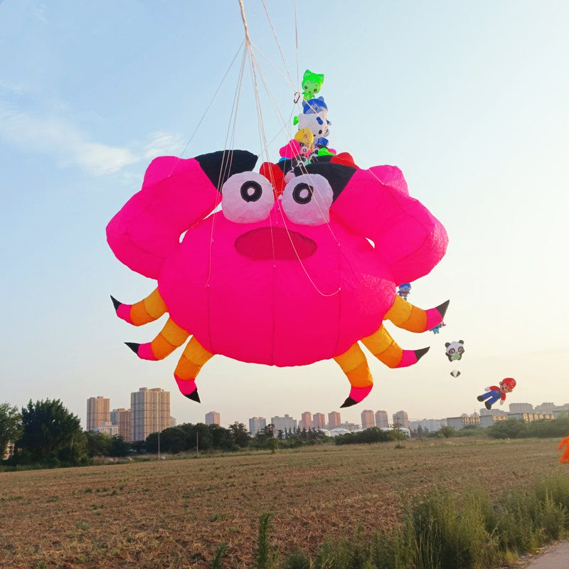 Free shipping soft kites pendant flying show kites crab kites inflatable kites factory airplane kite inflatable show kites