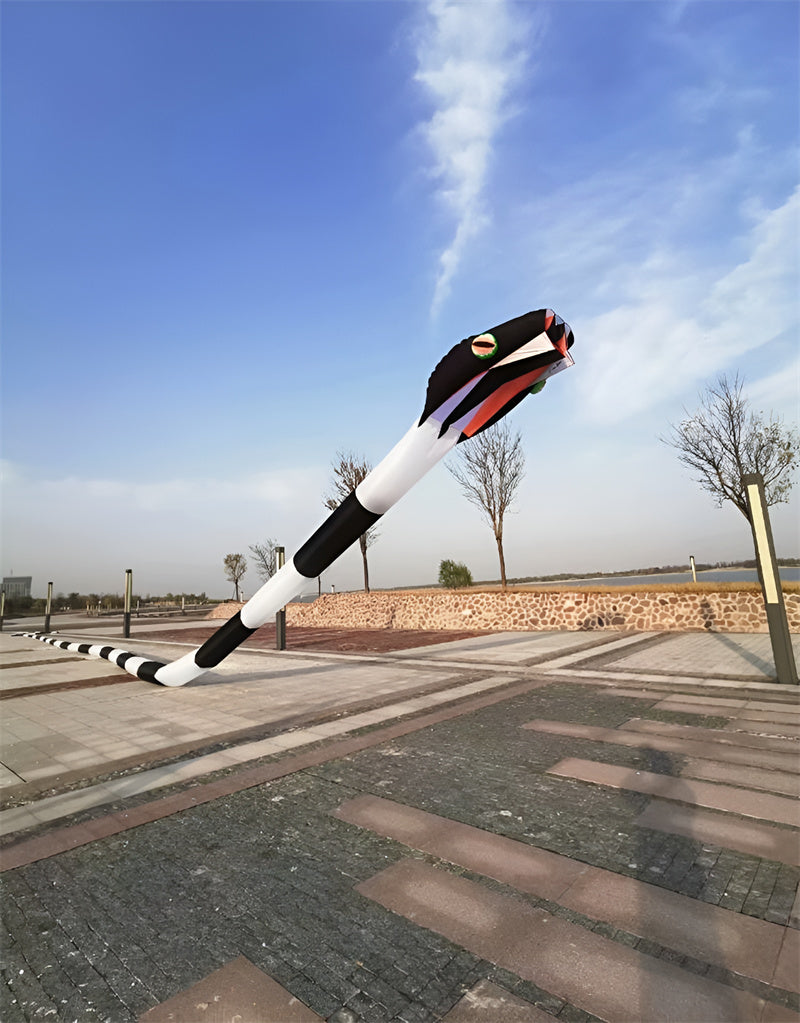 Free shipping professional kites snake soft kites for adults kite flying steering kites inflatable kite show huge kite bird big