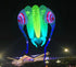free shipping led fish kite flying trilobites factory kite for adults kite string line windsurfing papalote outdoor toys sport