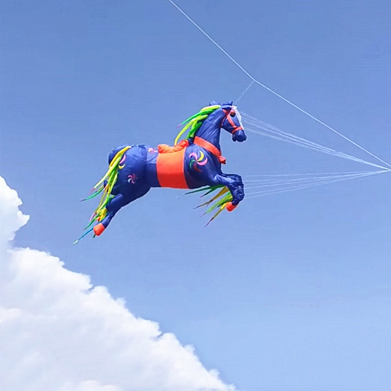 Free Shipping large kites flying pendant kites shows horse kites windsocks kites parafoil inflatable toys outdoor games kitesurf