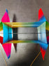 free shipping PE rotating kite flying toys for children kites 3d kites snake coil show kites colorful flying weifang kites fish