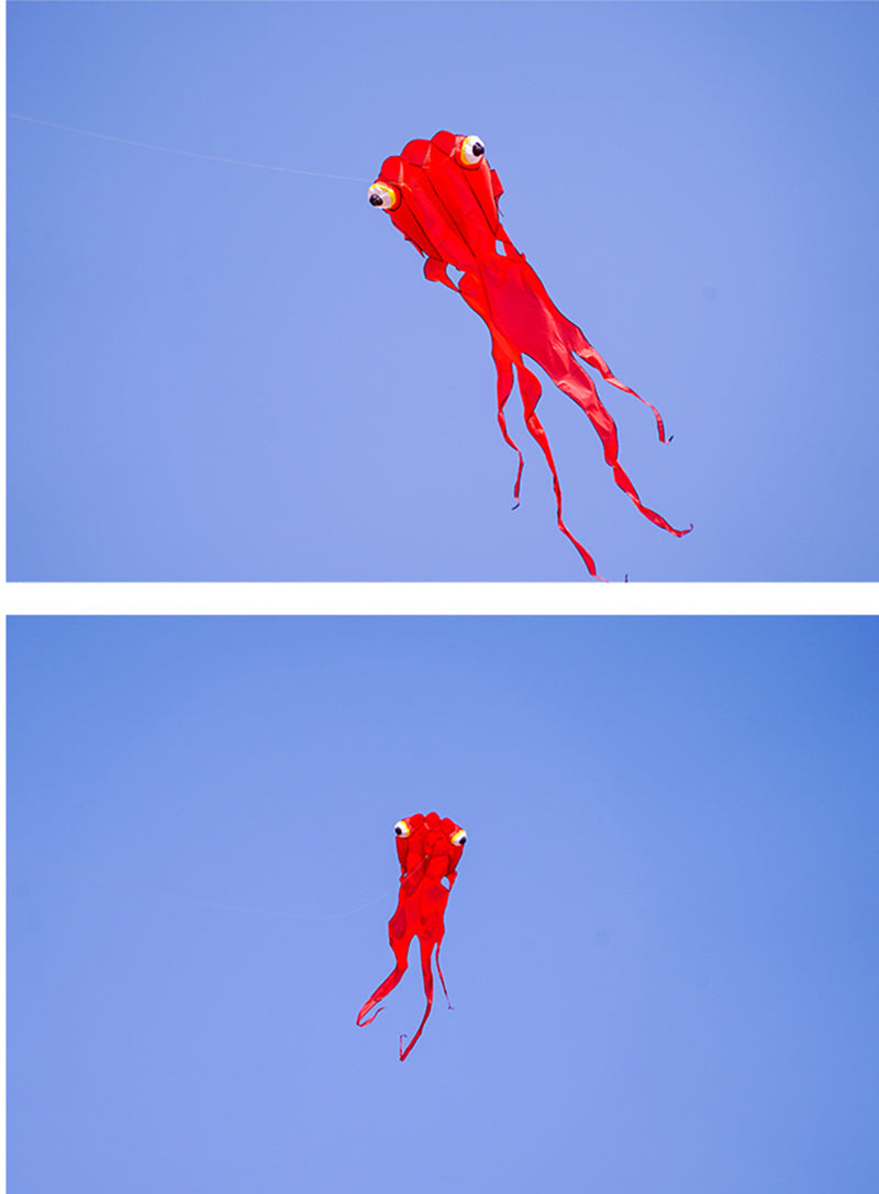 free shipping fish kite flying ladybug kite animated kites for kids inflatable kite fabric ripstop nylon primaris wind indicator