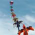 Free Shipping 6.5m Dragon Kite Line Laundry Pendant Soft Inflatable Show Kite for Kite Festival 30D Ripstop Nylon Fabric with Bag