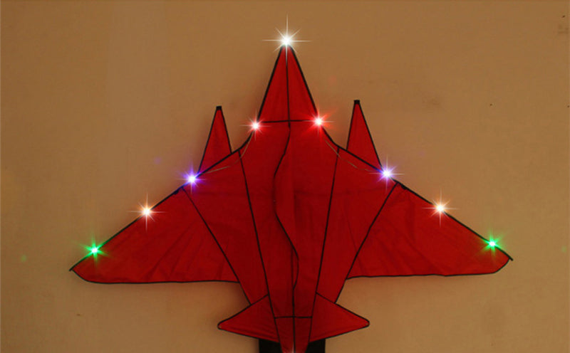 free shipping diy led kite flying 56pcs led lamp shinning hang on kites for adults outdoor toys cerf volant cometas led light