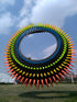 free shipping large kite ring flying windsocks kites factory kite accessories octopus kite parachute dragon line winds kites