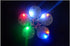 free shipping 10p/lot led lamp led kite factory colors light shinning in the sky outdoor toys beach sport kite present foil new