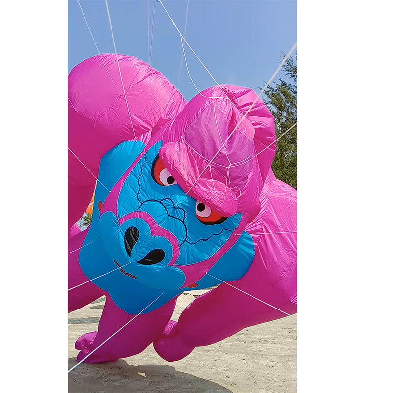 Free Shipping Giant 7m Gorilla Kite Line Laundry Soft Inflatable Outdoor Pendant Show Kite for Kite Festival 30D Ripstop Nylon with Bag