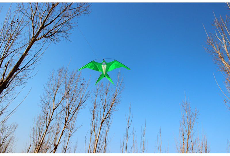 free shipping fox kite flying swallow kite toys nylon kites birds kites single line kite for children butterfly kite factory