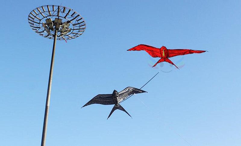 free shipping 2pcs/lot pole swallow kite flying traditional kites for adults kite line dragon kite factory ikite air snakes kite