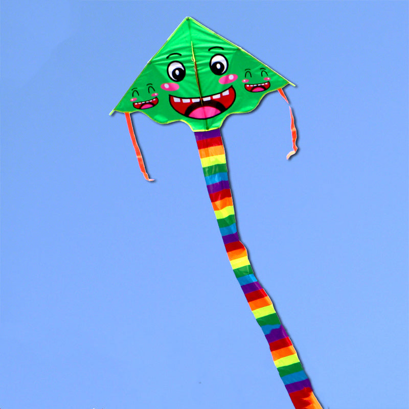 free shipping children kite flying outdoor toys for kids kites factory ripstop nylon kites smiling face kite dog kite cartoon