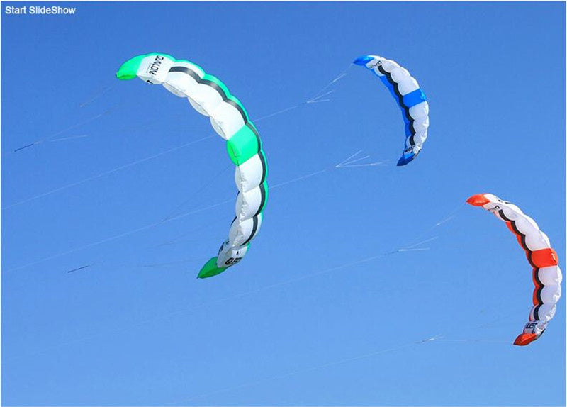 free shipping dual line power kite parafoil kiteboard kitesurfing equipment kites for adults cometas infantiles flying outdoor