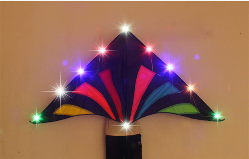 free shipping diy led kite flying 56pcs led lamp shinning hang on kites for adults outdoor toys cerf volant cometas led light