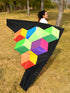 free shipping step by step kite with handle line kite fabric ripstop kite factory kitesurf cerf volant fishing accessories