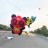 Free Shipping inflatable kite pendant flying soft kite windsocks kites show kites factory professional wind kites nylon winder