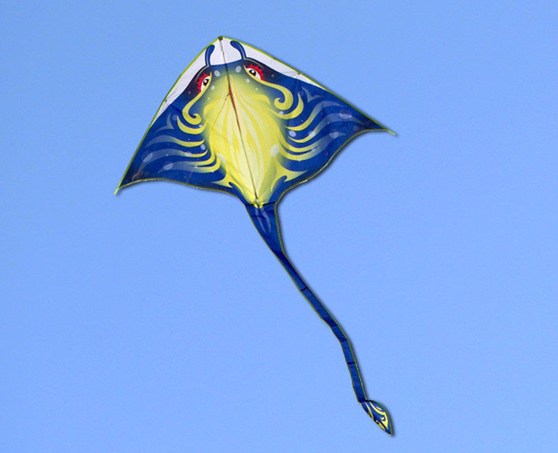 free shipping devil fish kites flying toys for children kites goldfish kites shark kite breeze kites cartoon kite nylon line koi