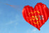 free shipping inflatable kites heart kites fly nylon fabric kite weifang kite string steering kite outdoor toys for adults kites
