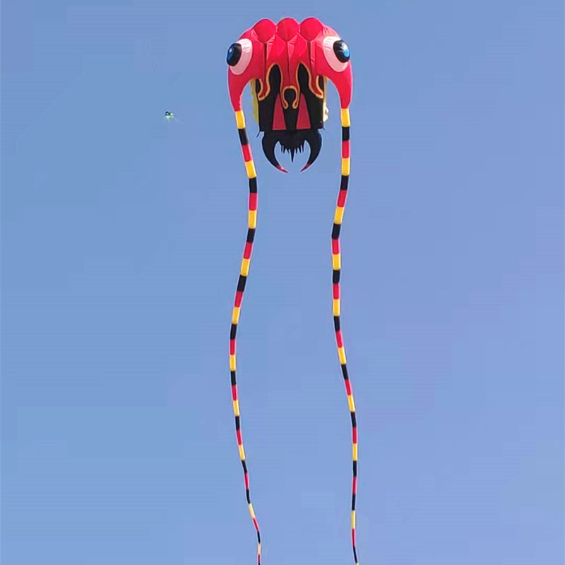free shipping new trilobites kite flying weifang big soft kite reel for adults kites inflatable octopus kite walk in sky ikite