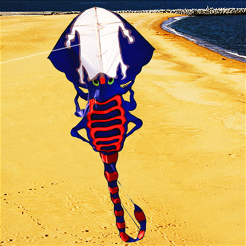 free shipping large soft kite scorpion kite line animated kites flying bird inflatable kite Outdoor game profession kite eaglas