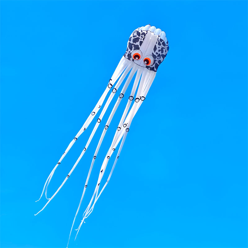 free shipping octopus kite inflatable kite flying nylon soft kites for adults parapente voo livre profissional cerf volant