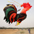 Free Shipping 2.8m*2.5m Rooster Kite Line Laundry Pendant Soft Inflatable Show Kite for Kite Festival 30D Ripstop Nylon with Bag