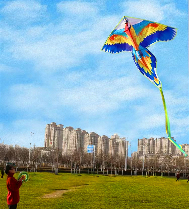 free shipping dragon kites flying toys for kids kites string line eagle kite factory wind kites for children Parachute sports