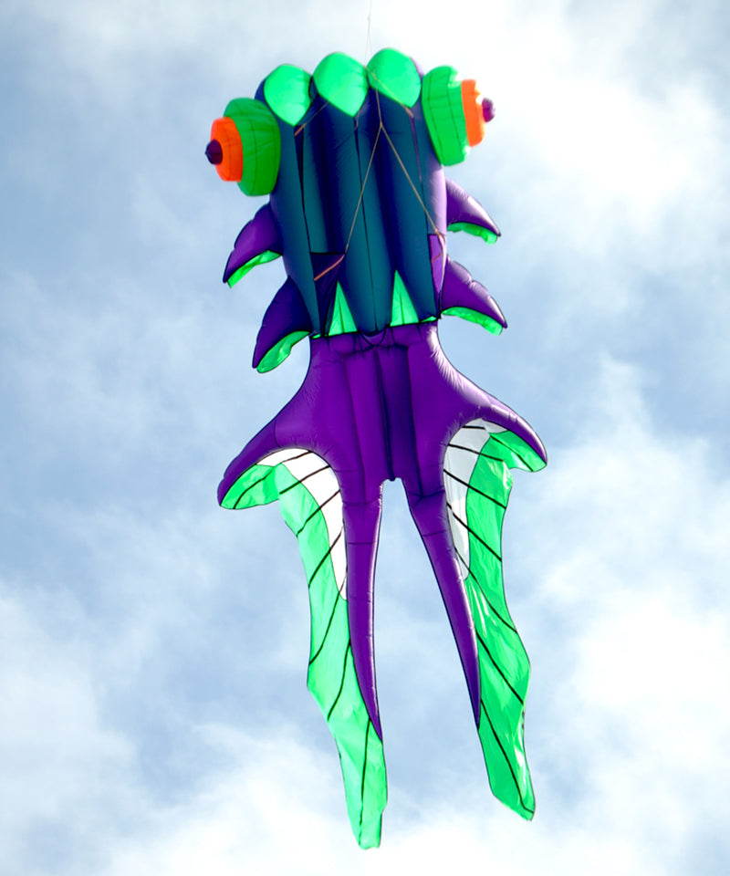 free shipping 8m fish kites flying professional kites reel large kite for adults kite windsocks real parachute outdoor toys kids