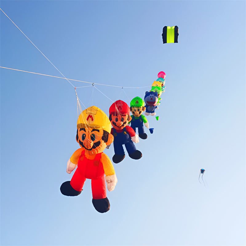 Free Shipping inflatable kite pendant flying soft kite windsocks kites show windrad inflatable toys drachenflieger 3d kites