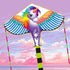 free shipping cartoon kites flying for children kites outdoor toys kids kite line weifang bird kite factory ikite parachute koi