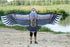 free shipping 360cm large eagle kite ripstop nylon fabric kite kiteboard windsock flying kite for children kites factory ikite