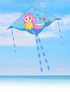 free shipping new toys children kites flying outdoor beach kites cartoon kite factory weifang kites line kids kites reel koi