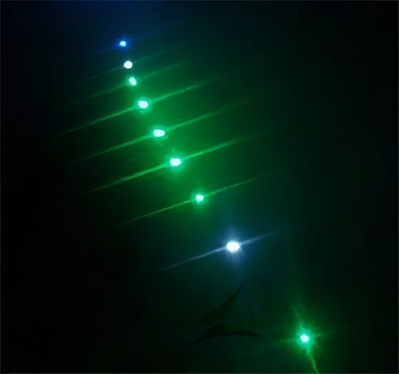 free shipping 10p/lot led lamp led kite factory colors light shinning in the sky outdoor toys beach sport kite present foil new